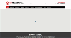 Desktop Screenshot of ciatransmetal.com
